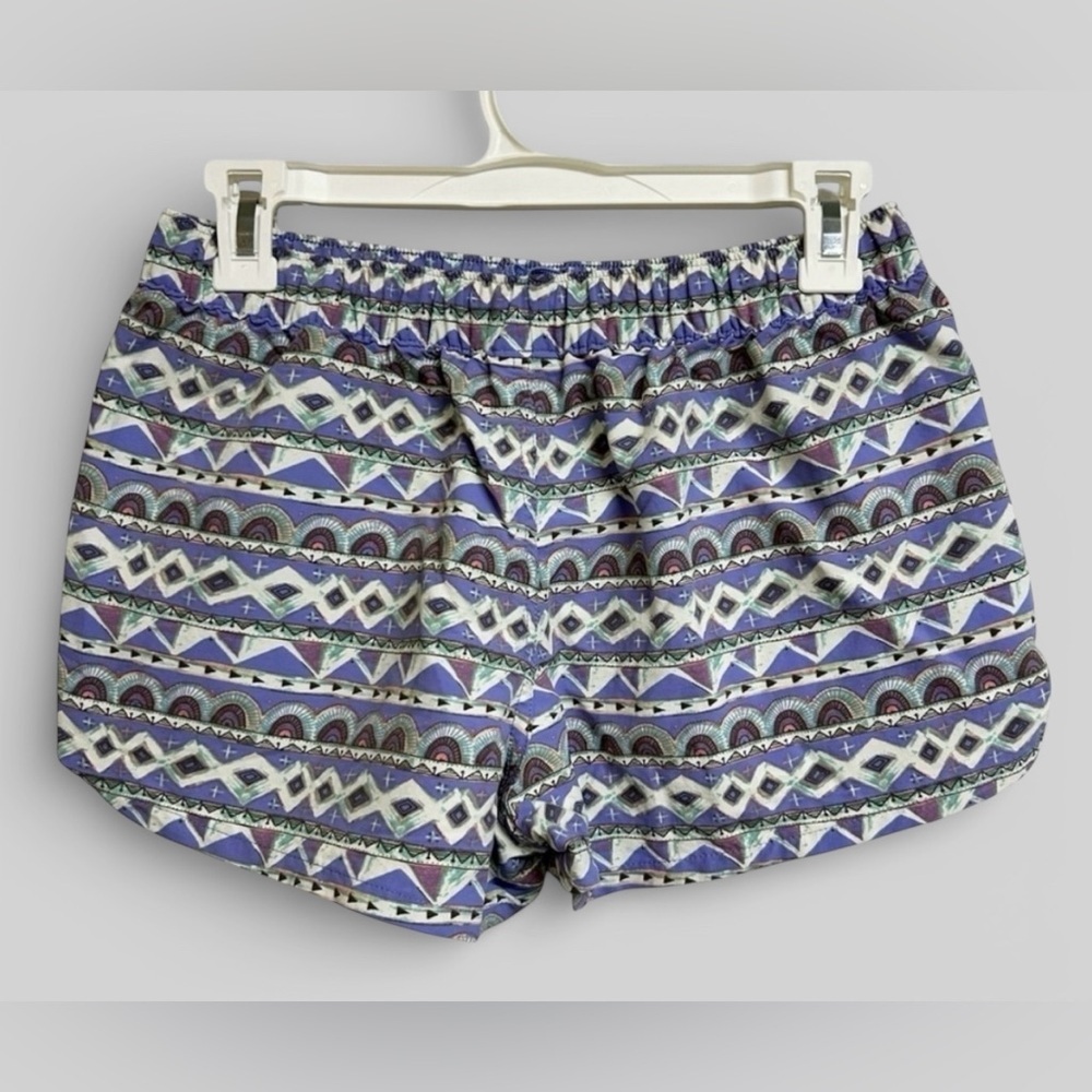 Patagonia Barely Baggies Shorts 2½” Aztec Bohemian Purple Print Size Small - Picture 5 of 8